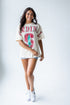 Stanford Southern Split Oversized Band Tee